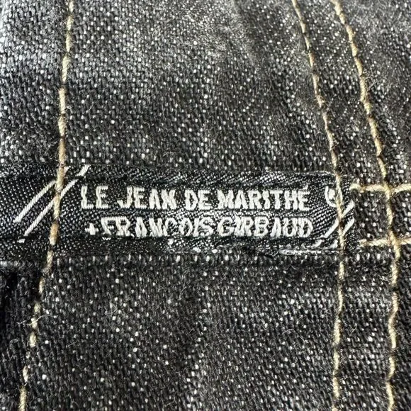 VTG Le Jean De Marithe Francois Girbaud Men’s‎ Jeans Black Size 40 Baggy Y2K